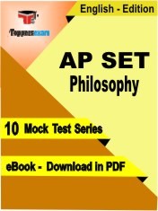 eBook of AP SET Philosophy Exam (10 Mock Test/Practice Set) in PDF Format in English