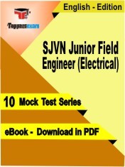 eBook of SJVN Junior Field Engineer (Electrical) Exam (10 Mock Test/Practice Set) in PDF Format in English