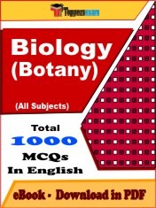 Biology (Botany) Exam PDF Book In English - MCQ / Objective Questions