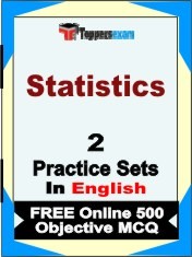 Statistics Exam 2 Mock Test / Practice Sets Book English & FREE Online 500 Objective MCQ.