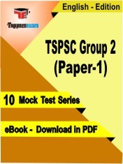 eBook of TSPSC Group 2 (Paper-1) Exam (10 Mock Test/Practice Set) in PDF Format in English