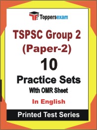 TSPSC Group 2 (Paper-2) Book in English - Practice Set