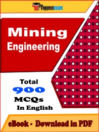 Mining Engineering Exam PDF Book In English - MCQ / Objective Questions