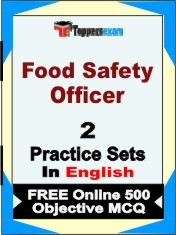 Food Safety Officer Exam 2 Mock Test / Practice Sets Book English & FREE Online 500 Objective MCQ.