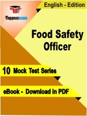 eBook of Food Safety Officer Exam (10 Mock Test/Practice Set) in PDF Format in English