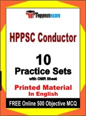 HPPSC Conductor Exam 10 Practice Sets Book English & FREE Online 500 Objective MCQ.
