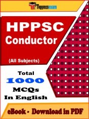 EBook of HPPSC Conductor Exam (Objective Questions /MCQ) PDF in English
