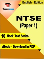 eBook of NTSE Paper 1 Exam (10 Mock Test/Practice Set) in PDF Format in English