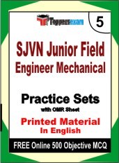 SJVN Junior Field Engineer Mechanical Exam Practice Set Book in English