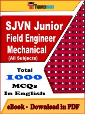 SJVN Junior Field Engineer Mechanical PDF Book In English