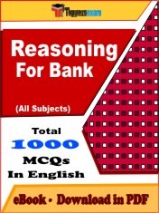 EBook of Reasoning for Bank Exam (Objective Questions /MCQ) PDF in English