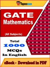 EBook of GATE Mathematics Exam (Objective Questions /MCQ) PDF in English