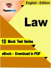 eBook of Law Exam (10 Mock Test/Practice Set) in PDF Format in English
