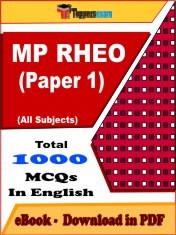 EBook of MP RHEO Paper 1 Exam (Objective Questions /MCQ) PDF in English