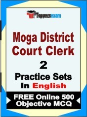Moga District Court Clerk Book in English - Question Paper / Practice Set