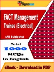 EBook of FACT Management Trainee (Electrical) Exam (Objective Questions /MCQ) PDF in English