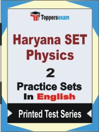 Haryana SET Physics Book in English - Question Paper / Practice Set