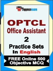 OPTCL Office Assistant Exam 2 Mock Test / Practice Sets Book  English  & FREE Online 500 Objective MCQ.