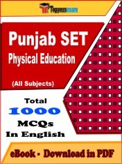 Punjab SET Physical Education PDF Book In English