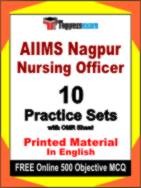 AIIMS Nagpur Nursing Officer Test Book in English - Practice Set