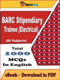 EBook of BARC Stipendiary Trainee (Electrical) Exam (Objective Questions /MCQ) PDF in English