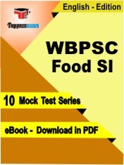 eBook of WBPSC Food SI Exam (10 Mock Test/Practice Set) in PDF Format in English