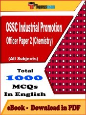 EBook of OSSC Industrial Promotion Officer Paper 2 (Chemistry) Exam (Objective Questions /MCQ) PDF in English