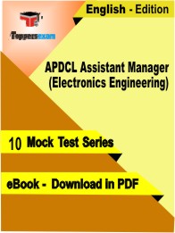 APDCL Assistant Manager (Electronics Engineering) Test PDF Book in English - Mock Test/Practice Set