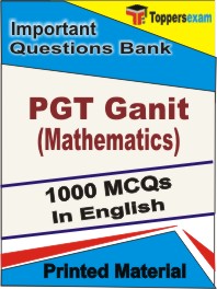 PGT Ganit (Mathematics) Book in English - Objective MCQ