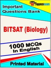 BITSAT (Biology) Exam 1000 Objective MCQ / Question Bank in English Book / Printed Material.