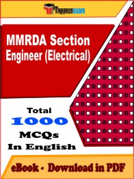MMRDA Section Engineer (Electrical) PDF Book in English - MCQ / Objective Questions