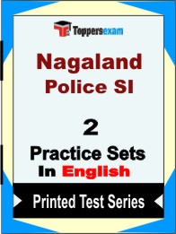 Nagaland Police SI Book in English - Question Paper / Practice Set