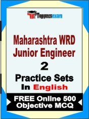 Maharashtra WRD Junior Engineer Exam 2 Mock Test / Practice Sets Book  English  & FREE Online 500 Objective MCQ.