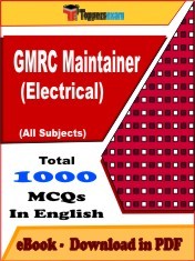 EBook of GMRC Maintainer (Electrical) Exam (Objective Questions /MCQ) PDF in English