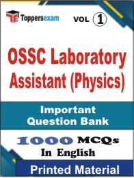 OSSC Laboratory Assistant (Physics) Book in English - Objective MCQ (VOL.1)