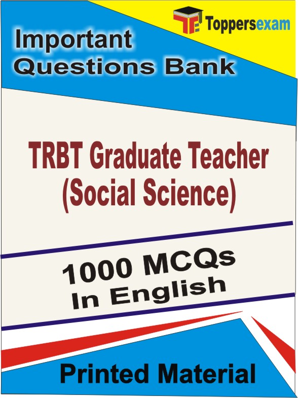 TRBT Graduate Teacher (Social Science) Book in English - Objective MCQ