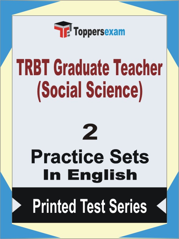 TRBT Graduate Teacher (Social Science) Book in English - Question Paper / Practice Set