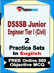 DSSSB Junior Engineer Tier 1 (Civil) Exam Practice Set Book in English