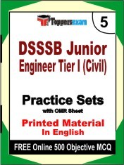 DSSSB Junior Engineer Tier 1 (Civil) Exam Practice Set Book in English