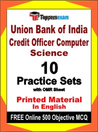 Union Bank of India Credit Officer (Computer Science) Test Book in English - Practice Set