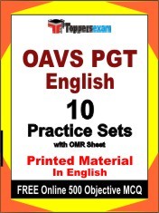 OAVS PGT English Book in English - Practice Set