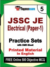 JSSC JE Electrical (Paper-1) Exam 5 Mock Test / Practice Sets Book English & FREE Online 500 Objective MCQ.