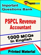 PSPCL Revenue Accountant Exam 1000 Objective MCQ / Question Bank in English Book / Printed Material.