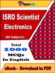 EBook of ISRO Scientist Electronics Exam (Objective Questions /MCQ) PDF in English