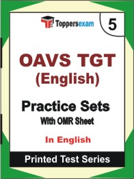 OAVS TGT (English) Book in English - Mock Test / Practice Set