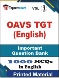 OAVS TGT (English) Book in English - Objective MCQ (VOL.1)