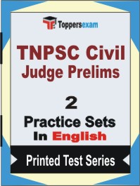 TNPSC Civil Judge (Prelims) Book in English - Question Paper / Practice Set