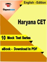 eBook of Haryana CET Exam (10 Mock Test/Practice Set) in PDF Format in English
