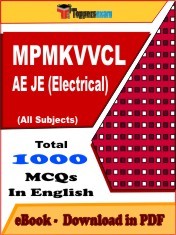 EBook of MPMKVVCL AE JE (Electrical) Exam (Objective Questions /MCQ) PDF in English