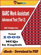 EBook of BARC Work Assistant Advanced Test Tier 2 Exam (Objective Questions /MCQ) PDF in English